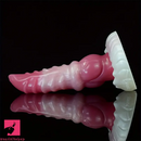 7.2in Ribbed Wolf Realistic Penis Cock Strap on Dildo Harness Belt Toy