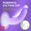 7.48in Silicone Body-Safe Soft Real Dildo For Erotic Adults G-Spot