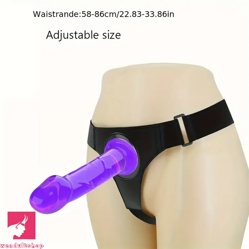 7.1in Real Removable Strap On Dildo For Women G Spot Vaginal Love