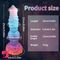 9.84in Silicone Beast Dog Knot Fantasy Soft Dildo Big Masturbator