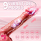 8.66in Skin Feeling Thrusting Vibrating Heating Remote Real Dildo