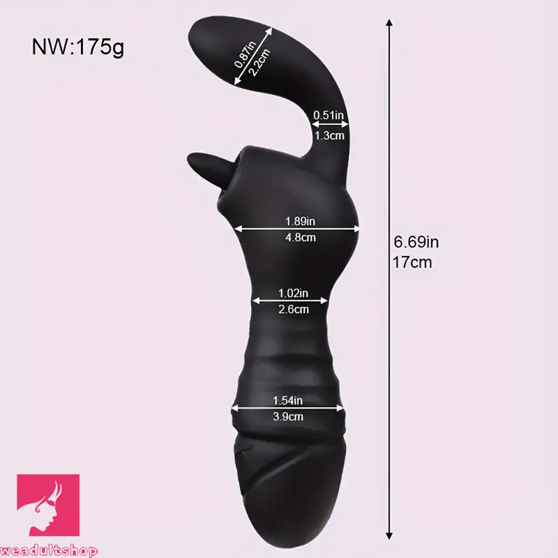 6.69in Multiple Colors Soft Silicone Dildo For G-spot Stimulation Sex