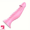 5.51in 6.69in Pink Double Realistic Strap-on Dildo For Anal Harness