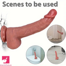 7.8in Realistic Anal Personal Massage Silicone Soft Vaginal Dildo