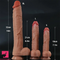 7.1in 8.3in 16in Big Long Lifelike Penis Real Veins Dildo For Anal Clit