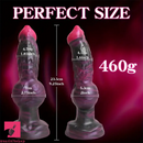 9.25in Silicone Animal Dog Big Knot Dildo For Female Love Stimulator