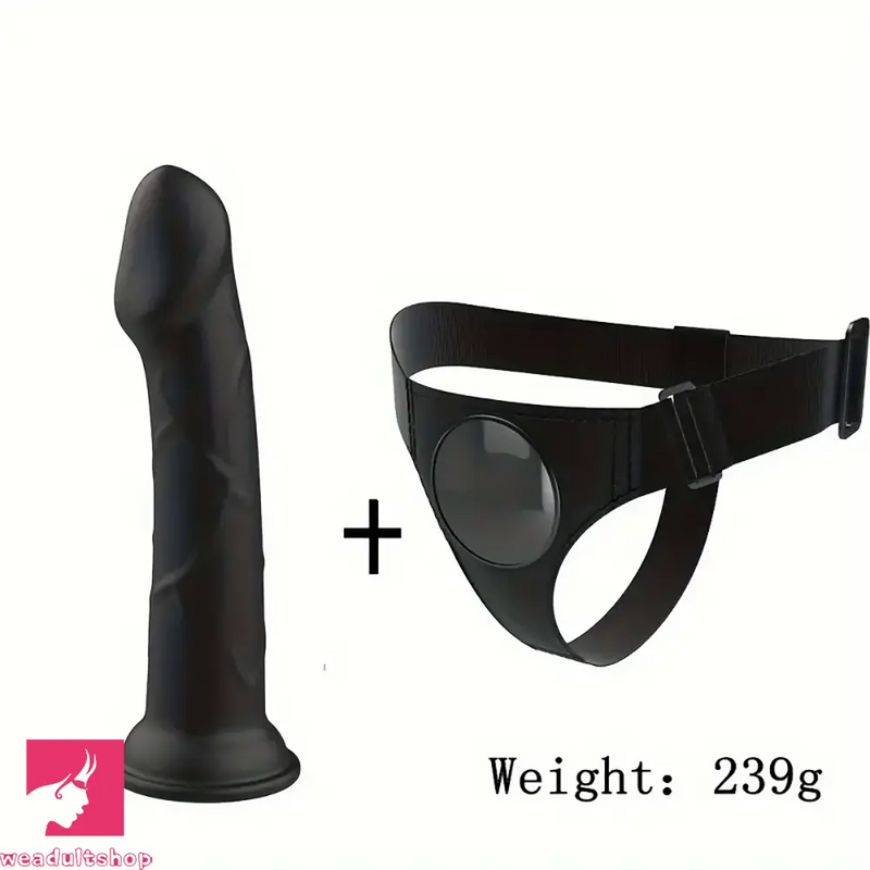 7.1in Real Removable Strap On Dildo For Women G Spot Vaginal Love