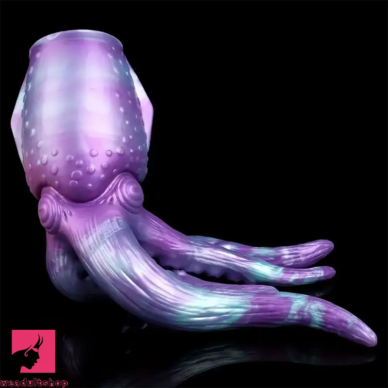 12.59in Octopus Anal Plug Silicone Tentacle Big Dildo Soft Using