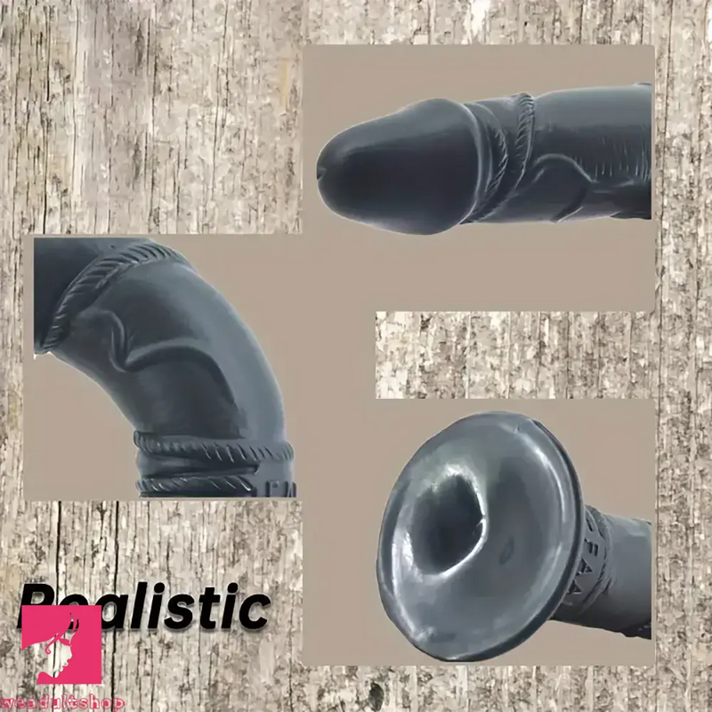 7.08in Lifelike PVC Fantasy Odd Hand-Free Dildo With Suction Cup