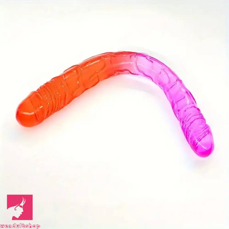 12.59in 16.92in Two-color Double Penetration Big Long Dildo For Erotic