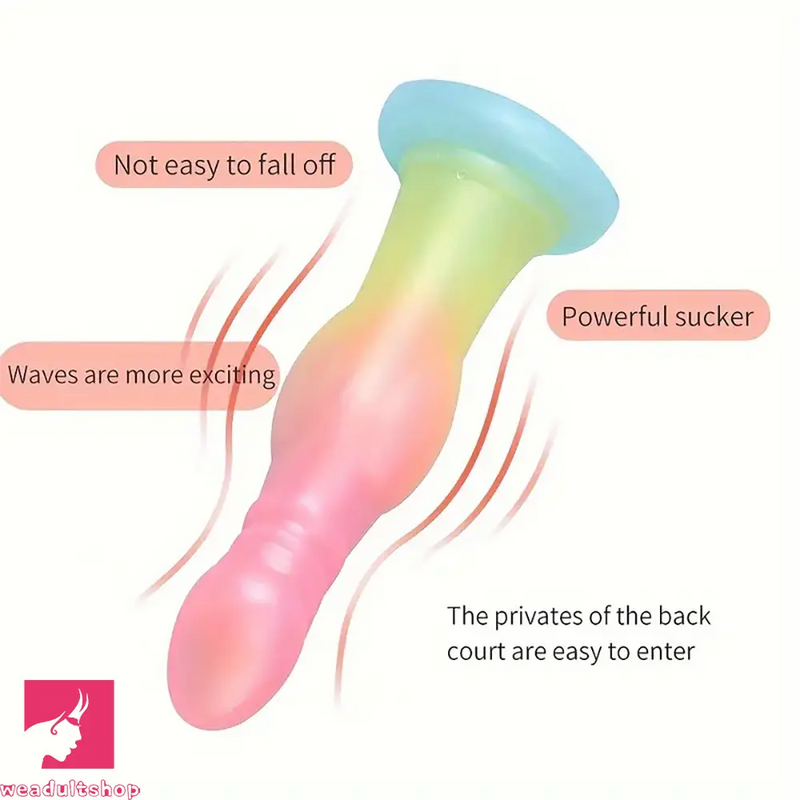 5.51in 6.5in 7.28in 8.07in Fantasy Monster Animal Dog knot Dildo