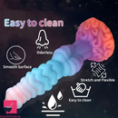 9.84in Silicone Beast Dog Knot Fantasy Soft Dildo Big Masturbator