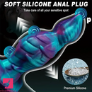 5.51in 6.69in 7.48in Portable Wearable Silicone Soft Dildo For Clit