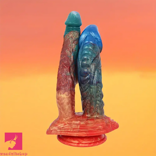 9.44in Double-Headed Silicone Soft Large Dildo For Lesbian Sex