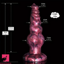 Multiple Options Liquid Silicone Big Soft Dog Knot Horse Cock Dildo