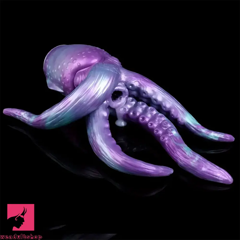 12.59in Octopus Anal Plug Silicone Tentacle Big Dildo Soft Using