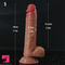 7.1in 8.3in 16in Big Long Lifelike Penis Real Veins Dildo For Anal Clit