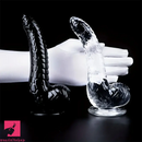 8.07in Big Snake Animal Clear Black Dildo For Couples Men Women