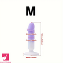 4.88in 5.28in 5.83in Silicone Small Soft Real Dildo For Beginner to Expert