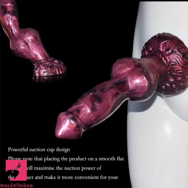 Multiple Options Liquid Silicone Big Soft Dog Knot Horse Cock Dildo