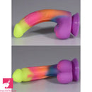 8.07in Curved Male Female Masturbation Big Dildo For Erotic Expander