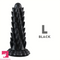 6.3in 7.48in 9.06in Colorful Luminous Hedgehog Spiked BDSM Dildo