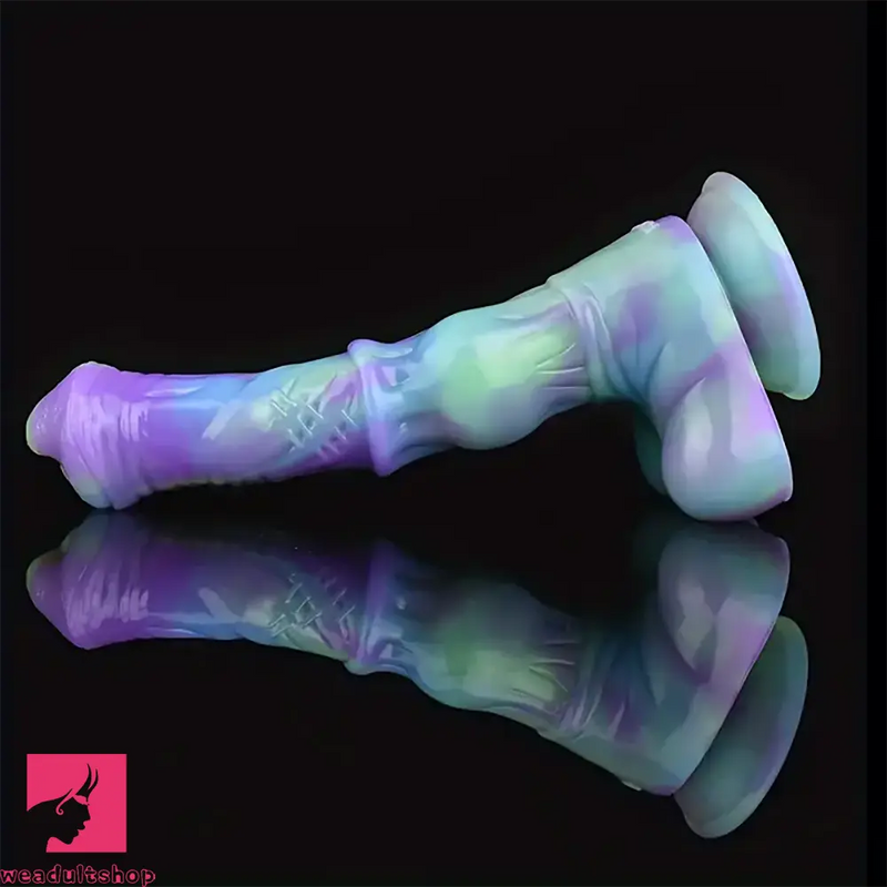 9.84in Fantasy Liquid Silicone Big Soft Horse Animal Dildo For Adults