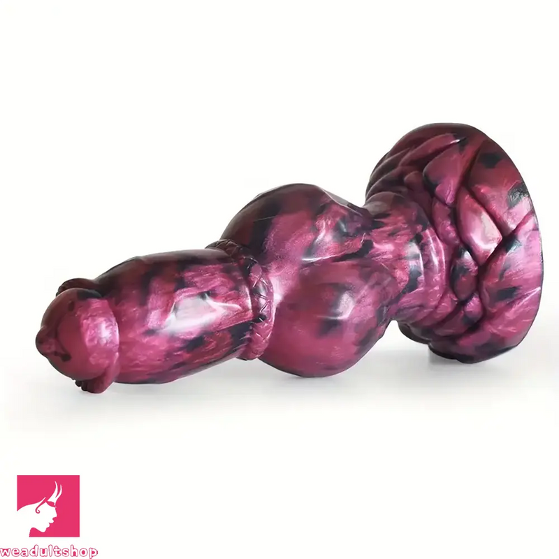 Multiple Options Liquid Silicone Big Soft Dog Knot Horse Cock Dildo