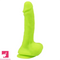 8.07in Real Lifelike Veins Texture Big Silicone Soft Female Dildo