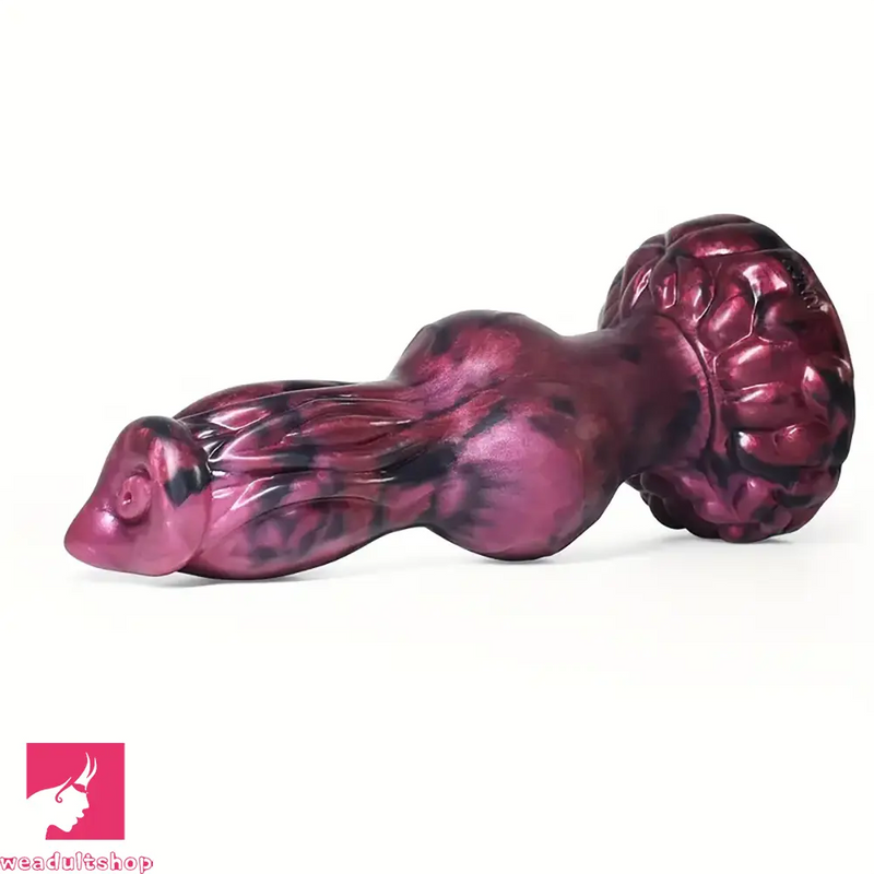 Multiple Options Liquid Silicone Big Soft Dog Knot Horse Cock Dildo