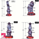 Multiple Silicone Monster Horse Big Knot Dog Octopus Thick Dildo