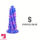 6.3in 7.48in 9.06in Colorful Luminous Hedgehog Spiked BDSM Dildo