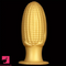 5.9in 6.7in 8.07in Silicone Corn Anal Plug Golden Fat Thick Real Dildo