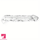 7.48in Clear Penis Sleeve Dildo For Cock Enlargement Anal Men Sex