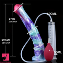 11.61in Soft Silicone Animal Horse Ejaculating Large Dildo For Men