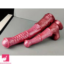 9.64in 13.77in Big Long Horse Cock Soft Silicone Anal Strap on Dildo