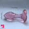 3.43in Crystal Clear Penis Glass Small Dildo Adult Masturbation Sex