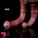 9.64in 13.77in Silicone Soft Animal Big Long Horse Cock Dildo For Love