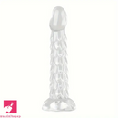 6.89in 7.87in 9.06in Clear Dragon Scale Big Male Dildo For Love