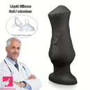 4.52in 5.7in 6.88in Small Black Soft Silicone Animal Horse Dildo For Love