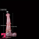 9.64in 13.77in Silicone Soft Animal Big Long Horse Cock Dildo For Love