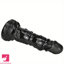 7.87in Fantasy Black Spiked Male Dildo For Stimulation Massager Sex