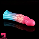 7.99in Anatomy Soft Silicone Reusable Spiked Cock Sleeve Dildo