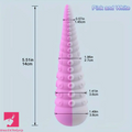 5.51in Portable Small Octopus Tentacle Soft Silicone G-Spot Dildo