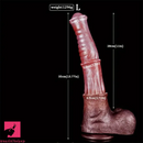 9.64in 13.77in Silicone Soft Animal Big Long Horse Cock Dildo For Love