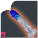 6.38in Gradient Clear Male Dildo For Stimulation Massager Sex Love