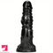 7.87in Fantasy Black Spiked Male Dildo For Stimulation Massager Sex