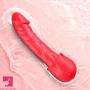 8.4in Automatic Electric Heating Vibrating Big Rose Dildo Sex Toy