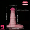 5.1in 6.9in Penis Sleeve Extender Silicone Soft Dildo With Cock Ring