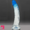 6.38in Gradient Clear Male Dildo For Stimulation Massager Sex Love